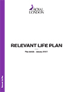 Plan details for the Relevant Life Plan