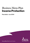 Plan details for the Business Menu Plan Income Protection