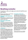 Beneficiary Nomination sales aid